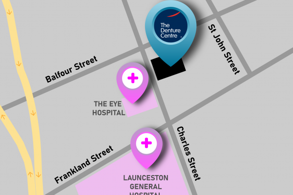 Launceston map